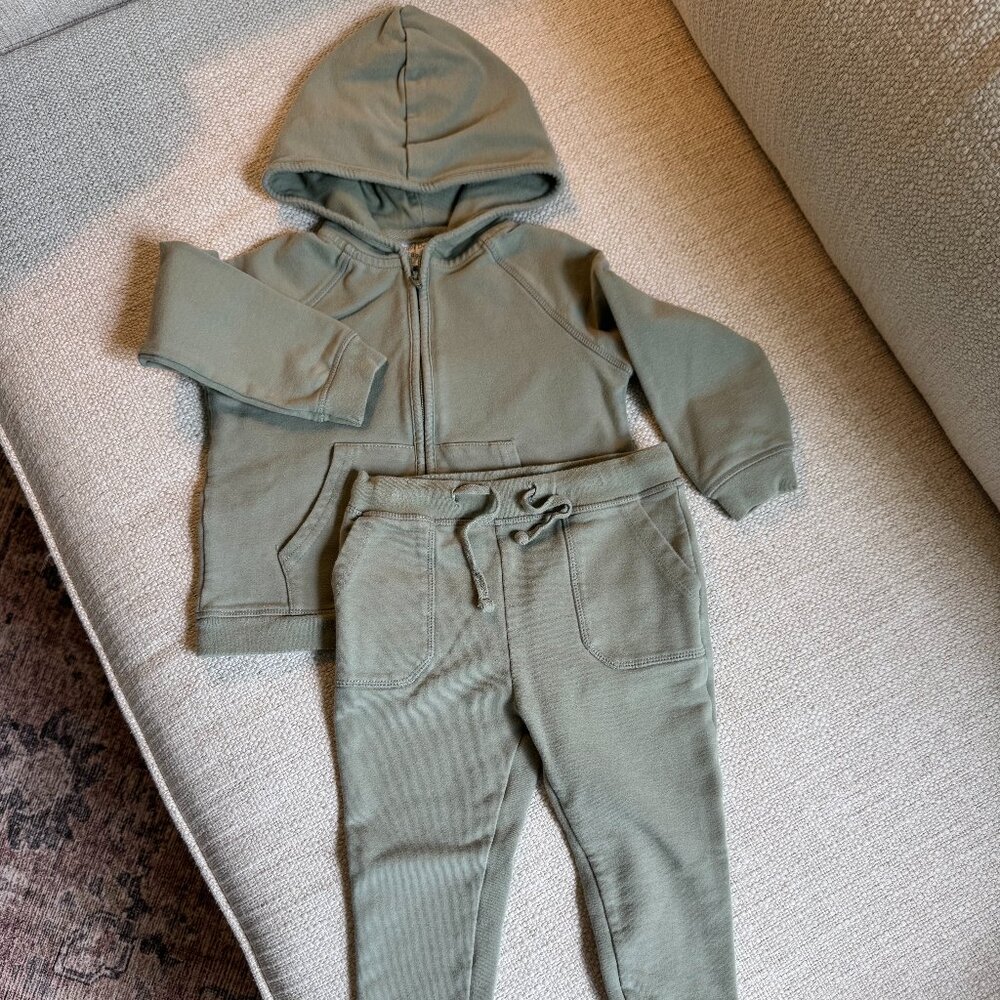 Angel Dear French Terry Hoodie And Jogger set, 18-24m